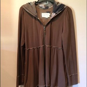 Evy’s Tree Sophie Hoodie Brown Camo Large